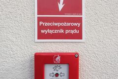 Przeciwpożarowy wyłącznik prądu