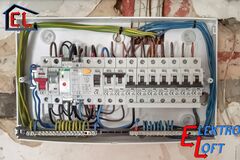 Szafka z bezpiecznikami, wymiana instalacji elektrycznej
